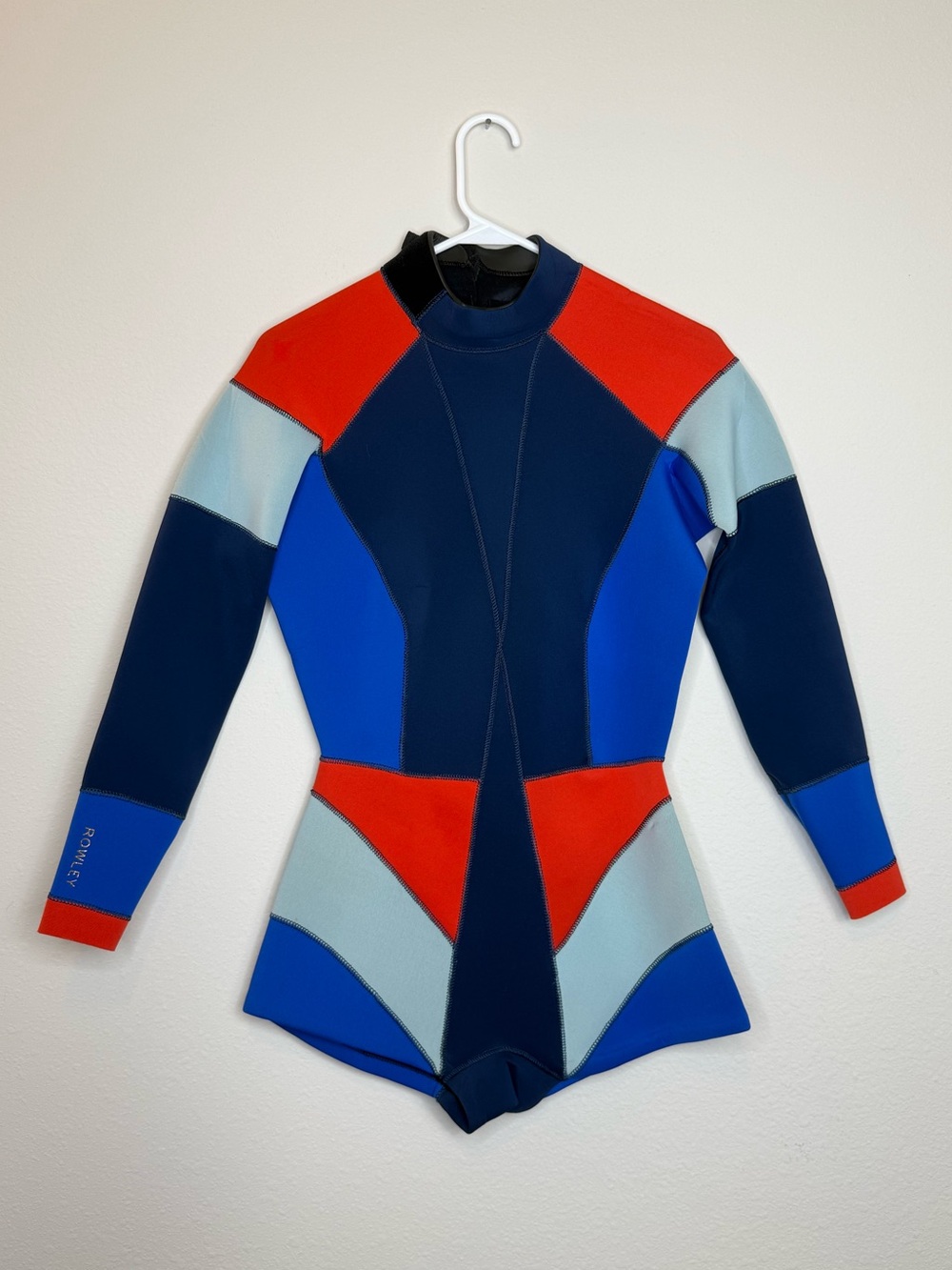 Cynthia Rowley Size Large Colorblock Long Sleeve Wetsuit Beach Surf